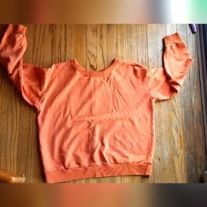 Jungmaven Unisex Cantaloupe Orange Sweatshirt